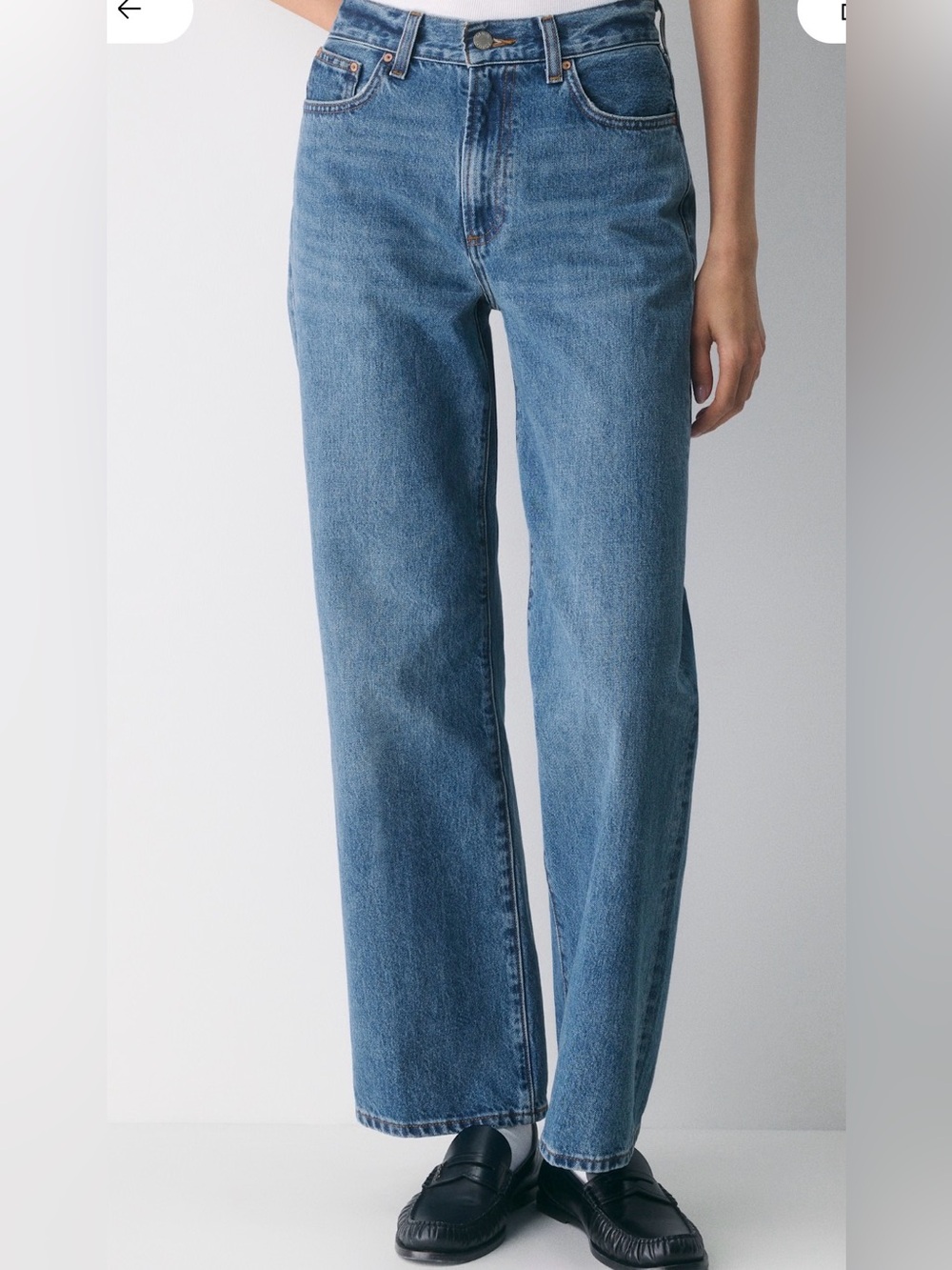Aritzia Farrah Hi-Rise Wide Leg Jeans